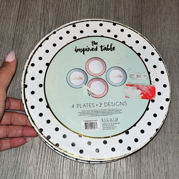 The Inspired Table plate collection “Eat Love Pray….TO FIT INTO THOSE JEANS.” - Picture 7 of 7